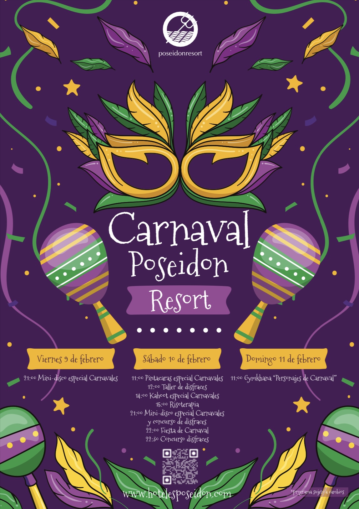 Lee más sobre el artículo Actuación en la Fiesta de Carnaval Hotel Poseidón